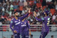 Varun Chakaravarthy has picked up 17 wickets so far in IPL 2025- Source: Getty
